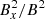 $ B_x^2/B^2 $