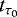 $t_{\tau _0}$