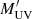 $ M_{\mathrm{UV}}^\prime $