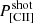 $ P_\mathrm{{[CII]}}^{\text {shot }} $