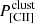 $ P_{\rm{[CII]}} ^{\rm clust} $