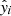 $ \hat{y}_i $