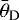 $\bar{\theta}_{\textrm{D}}$