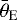 $\bar{\theta}_{\textrm{E}}$