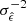 $ \sigma^{-2}_{\hat{\epsilon}} $