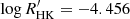 $ \log R^\prime_{\mathrm{HK}} = -4.456 $
