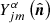 $ Y_{jm}^{\alpha}\left(\hat{\boldsymbol{n}}\right) $