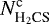 $N_{{\textrm{H}_2\textrm{CS}}}^{\textrm{c}}$