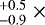 $^{+0.5}_{-0.9}{\;}\times$