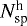 $N_{\textrm{sp}}^{\textrm{h}}$