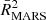 $ \bar{R}^{2}_{\mathrm{MARS}} $