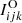 $ I_{ijk}^{\mathrm{O}} $
