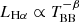 $ L_{\mathrm{H\alpha}} \propto T_{\mathrm{BB}}^{-\beta} $