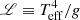 $ \mathscr{L}\equiv T_{\rm eff}^4/{g} $