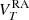 $ V_{T}^{\mathrm{RA}} $