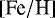 $\left[\textrm{Fe}/\textrm{H}\right]$