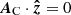$ \boldsymbol{A}_{\mathrm{C}}\cdot\boldsymbol{\hat{z}}=0 $