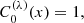 $$ \begin{aligned} C_0^{(\lambda )}(x)&= 1, \end{aligned} $$
