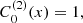 $$ \begin{aligned} C_0^{(2)}(x)&= 1, \end{aligned} $$
