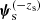 $ {\boldsymbol{\psi}_{\rm s}^{(-z_{\rm s})}} $