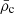 $ \bar{\rho}_{\mathrm{c}} $