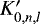 $K\prime_{0,n,l}$