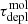$ \tau_{\mathrm{depl}}^{\mathrm{mol}} $
