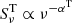$ S_{\nu}^{\mathrm{T}} \propto \nu^{-\alpha^{\mathrm{T}}} $