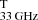 $ _{\mathrm{33\,GHz}}^{\mathrm{T}} $