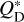 $Q_{\text{D}}^ *$