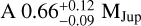 $0.66_{ - 0.09}^{ + 0.12}\,{{\text{M}}_{{\text{Jup}}}}$