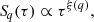 $$ \begin{aligned} {S\!}_q(\tau ) \propto \tau ^{\xi (q)}, \end{aligned} $$