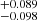$ _{-0.098}^{+0.089} $