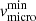$ {\it v}_\text{micro}^\text{min} $