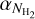 ${\alpha_{{N_{{{\rm{H}}_{\rm{2}}}}}}}$