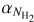 ${\alpha_{{N_{{{\rm{H}}_{\rm{2}}}}}}}$