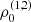 $ \rho_0^{\rm (1,2)} $
