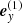 $ \boldsymbol{e}_y^{(1)} $