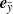 $ \boldsymbol{e}_{\tilde{\mathit{y}}} $