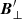 $ \boldsymbol{B}^\prime_{\perp} $