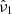 $ \hat{\nu}_1 $