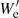 $ W^\prime_{\rm e} $