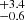 $ ^{+3.4}_{-0.6} $