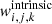 $ {\it w}_{i,j,k}^\mathrm{intrinsic} $