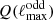 $ Q(\ell_{\mathrm{max}}^{\mathrm{odd}}) $