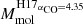 $ M_{\rm mol}^{\rm H17_{\alpha_{\rm CO}=4.35}} $