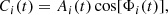$$ \begin{aligned} C_{i}(t)=A_{i}(t)\cos [\Phi _{i}(t)], \end{aligned} $$