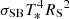 $ \sigma_{\rm SB}T_*^4{R_{\rm S}}^2 $