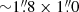 $ {\sim}1{{\overset{\prime\prime}{.}}}8 \times 1{{\overset{\prime\prime}{.}}}0 $