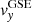 $ \mathit{v}_{\mathit{y}}^{\mathrm{GSE}} $